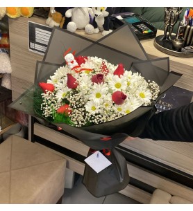 Gül Papatya Buket